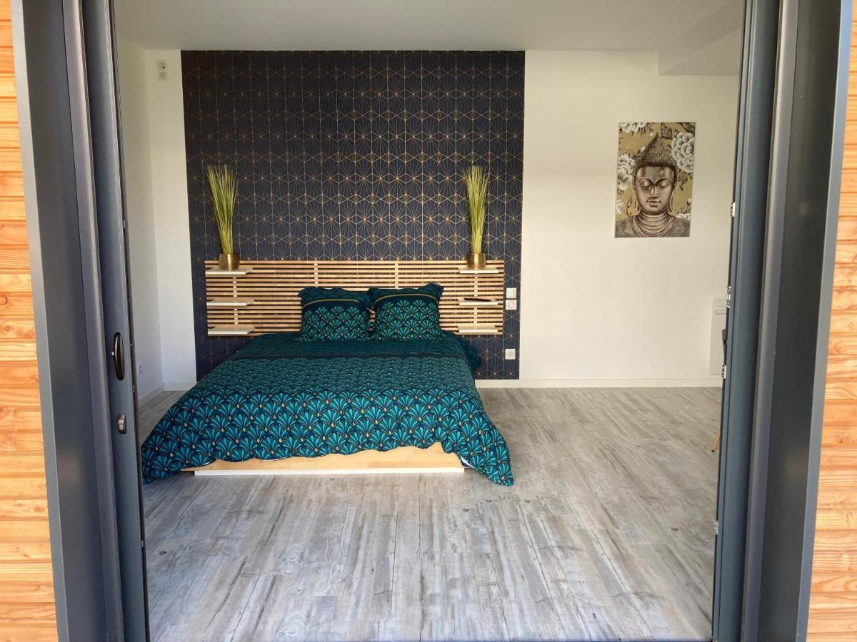 Adorable Studio D'Hote Zen Et Paisible Les Gonds Luaran gambar